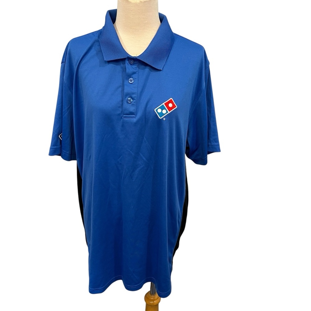 DOMINO'S PIZZA Blue Uniform Polo Tee (XL)